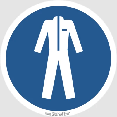 pictogramme vêtements de protection obligatoires