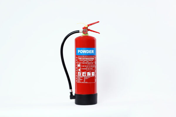 Extincteur à poudre 6 kg rouge certifié EN3