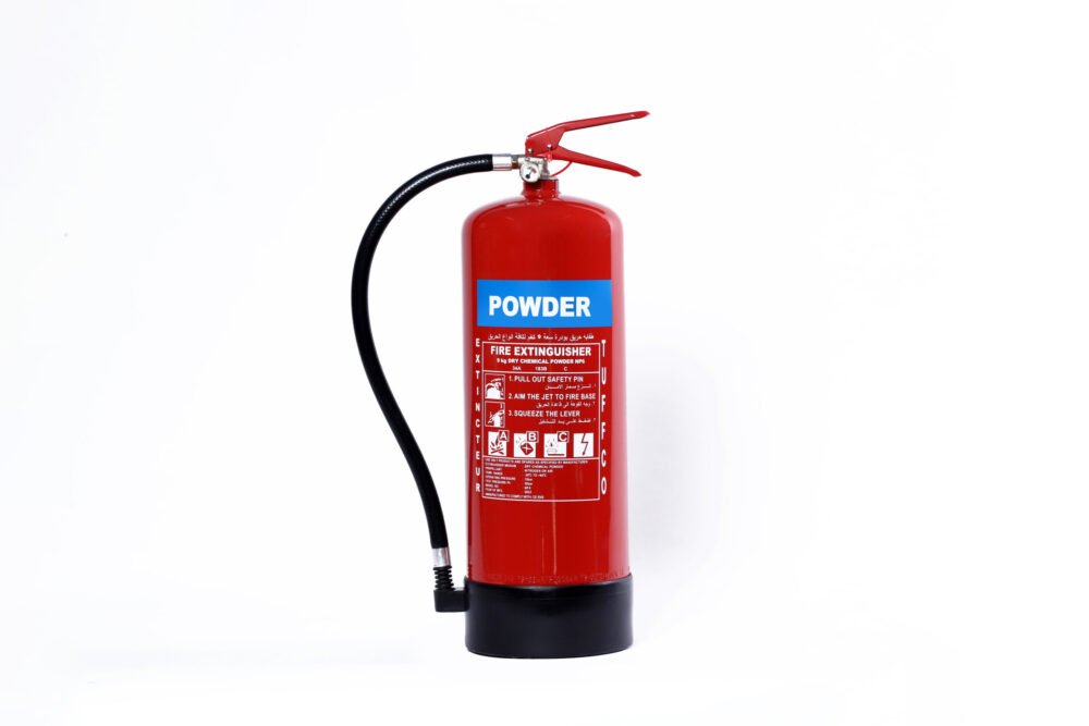 Extincteur à poudre 9 kg ABC norme CE Grosafe