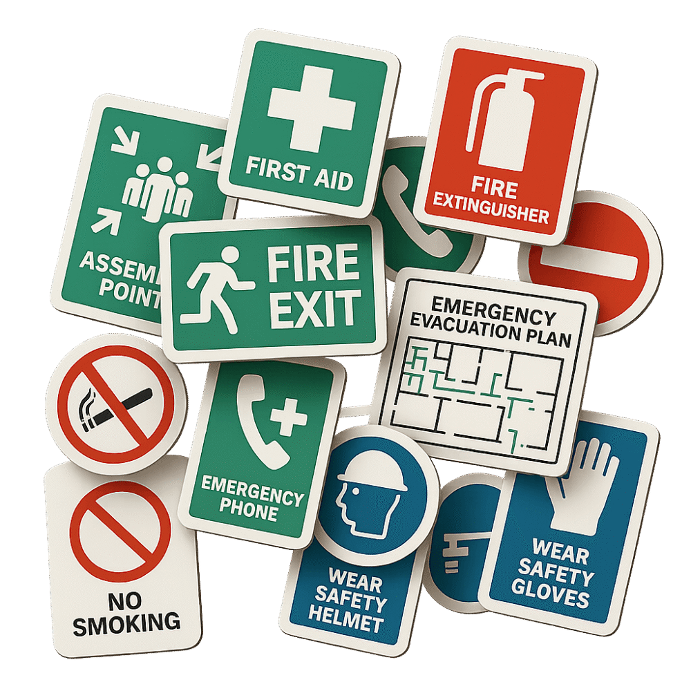 Panneaux et pictogrammes