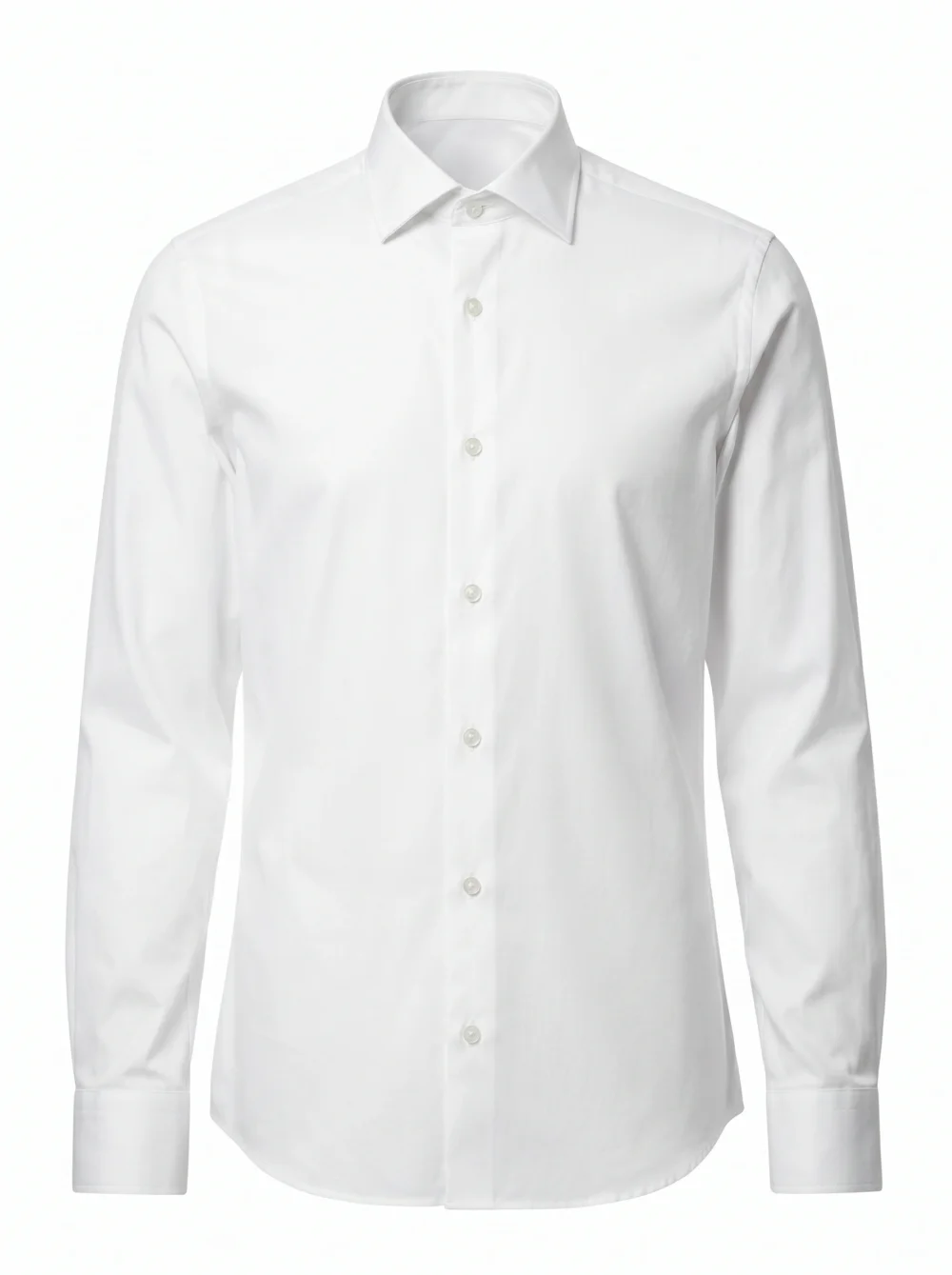 Chemise Blanche Manches Longues Classique