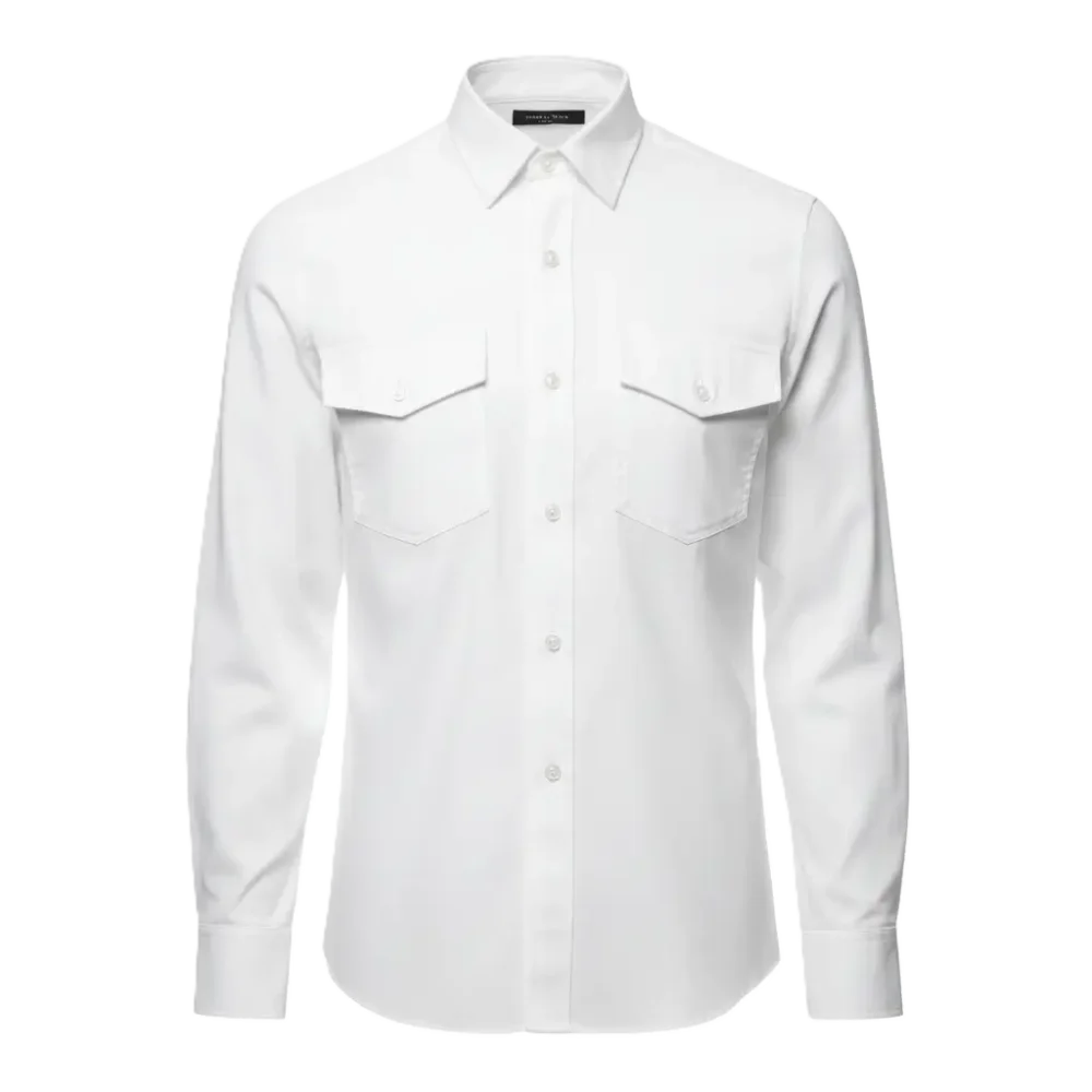 Chemise Manches Longues à Double Poche