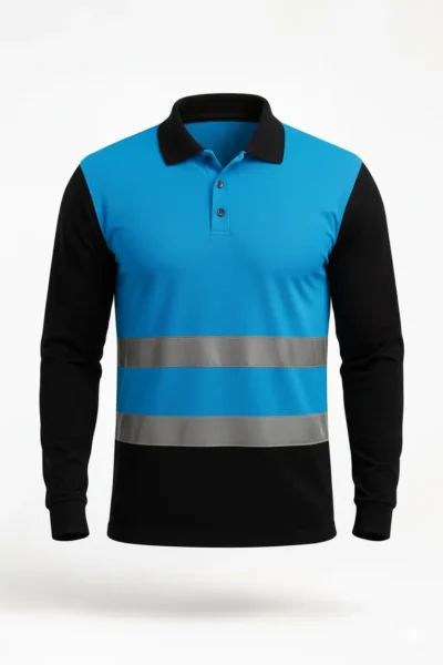 Polo Haute Visibilité Manches Longues