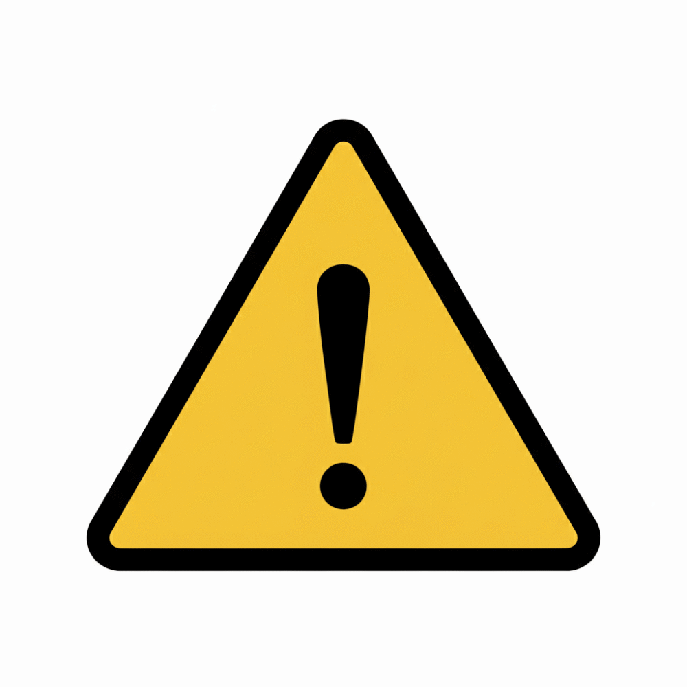 Panneau Danger d'Avertissement Général