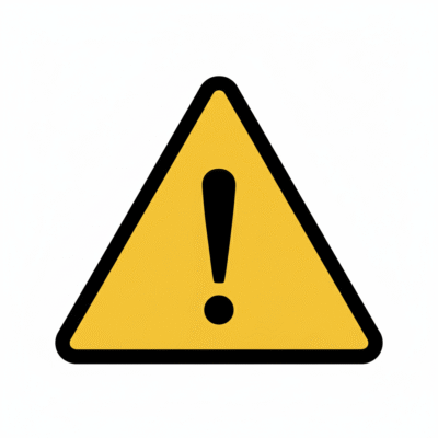 Panneau Danger d'Avertissement Général