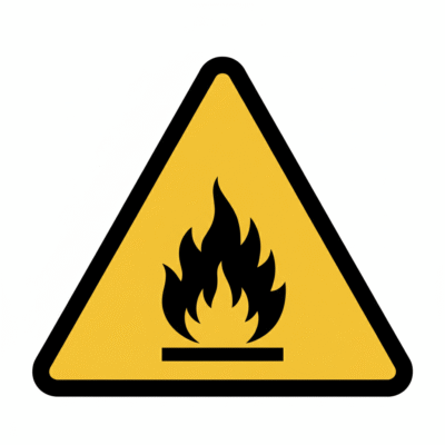 Panneau Danger Inflammable