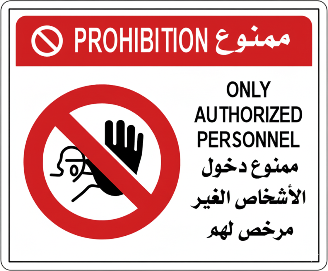 Panneau Accès Interdit