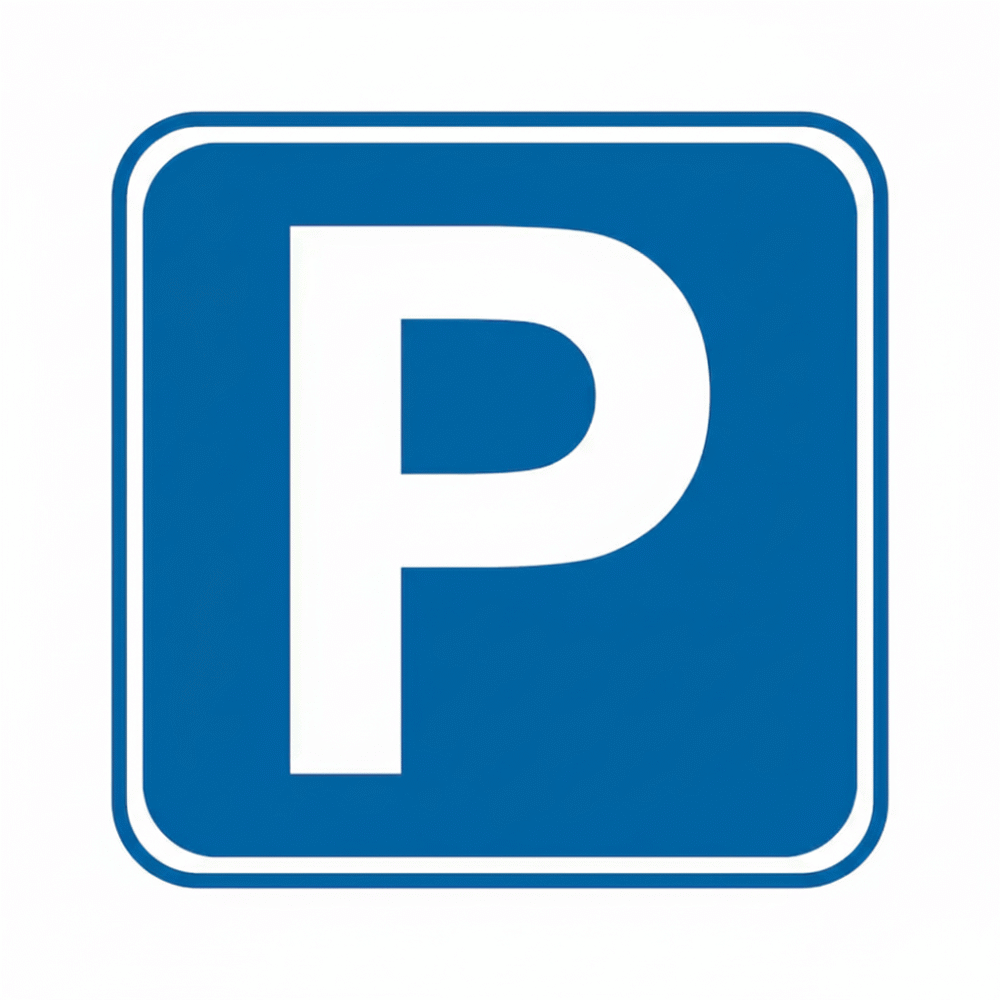 Panneau de Signalisation P Parking