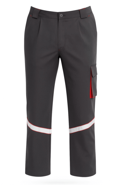 Pantalon de Travail Multipoche Haute Visibilité