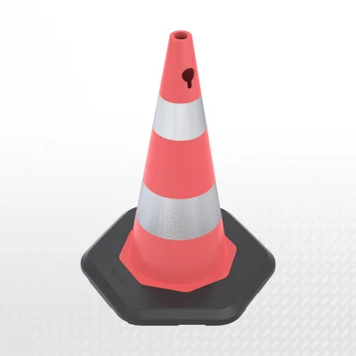 Cône de signalisation sécurité routière