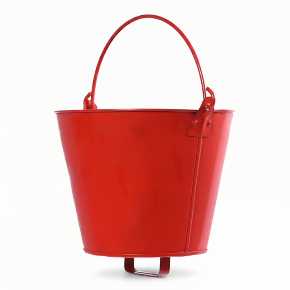 Seau d'incendie équipement incendie