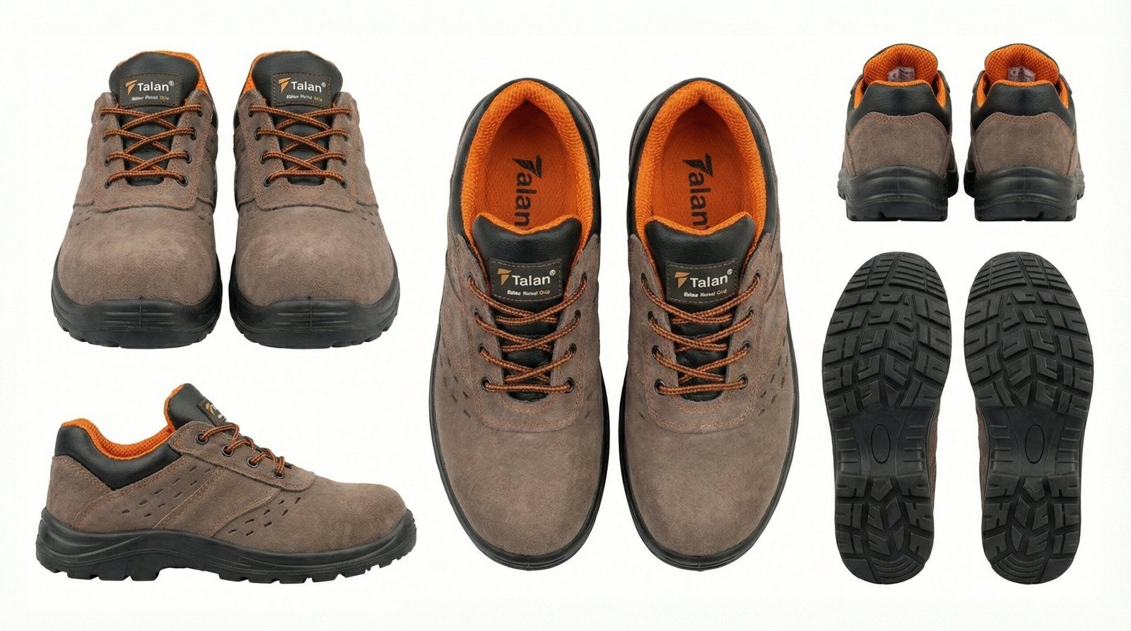 chaussure de sécurité Talan Stride Grosafe Brown Tunisia