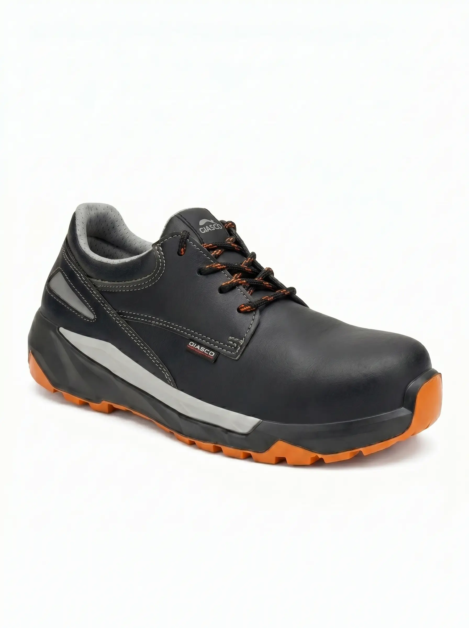 Chaussure sécurité S3 légère Aneto Giasco 3Cross noire orange — GROSAFE Tunisie