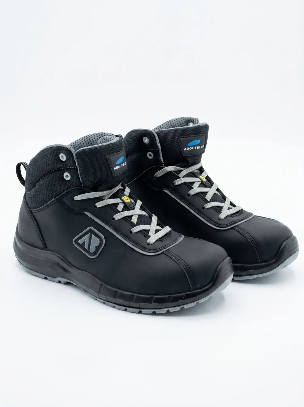 Chaussure de sécurité Discovery MID S3 ESD montante noire — Aboutblu GROSAFE Tunisie