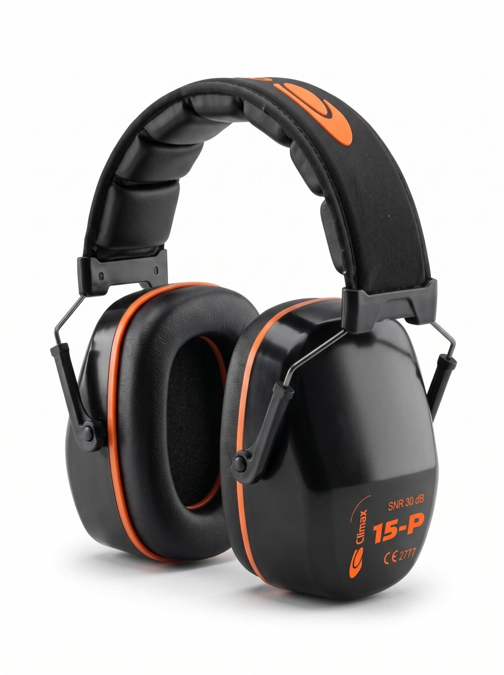 Casque antibruit CLIMAX 15-P noir et orange