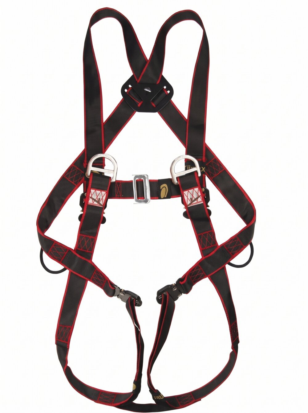 Kit harnais antichute CLIMAX 21-C ATEX PRO rouge et noir